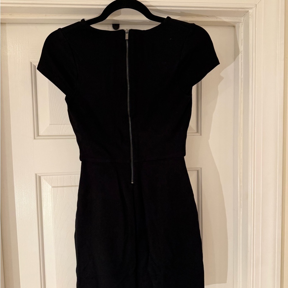 French Connection Bodycon Black Dress - Sz XS - Picture 2 of 6